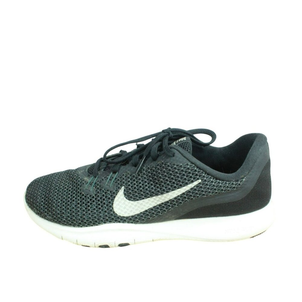 Nike Flex Trainer 7 Black Mesh Athletic Training Sneaker Shoes Size 9 Wide
